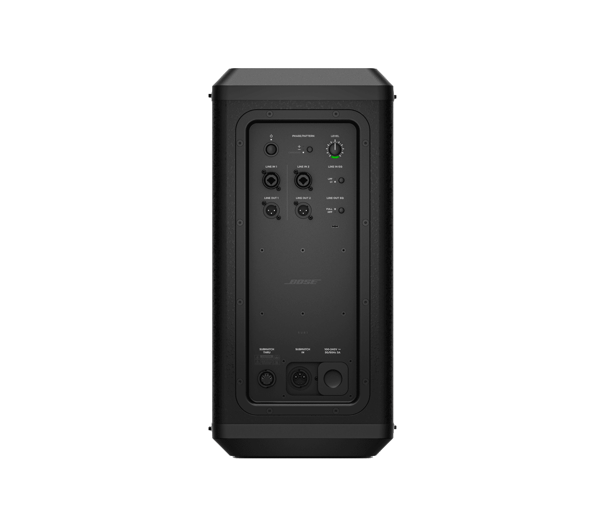 BOSE Sub1 有源低音箱側(cè)后圖